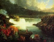 Thomas Cole Niagara Falls oil painting